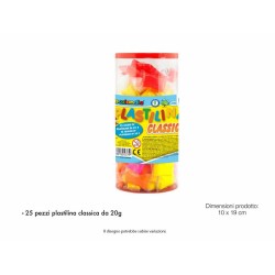 PLASTILINA 25 PCS 500GR...