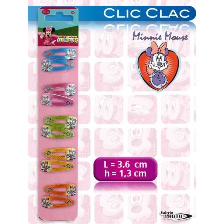 CLIC CLAC MINNIE 5 COPPIE 3"       NS