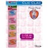 CLIC CLAC MINNIE 5 COPPIE 3"       NS