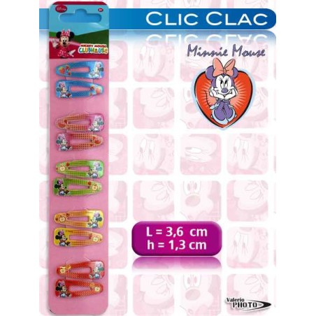 CLICK CLAC MINNIE 5 PARES 3" NS