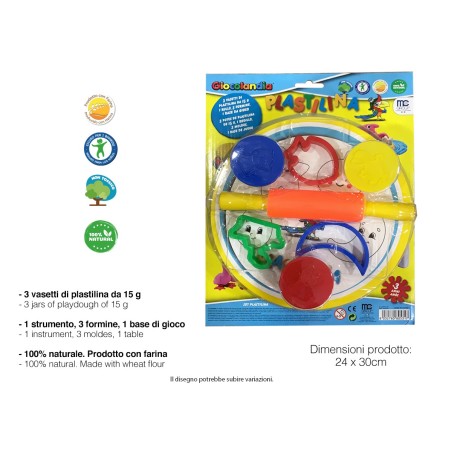 SET BLISTER PLASTILINA