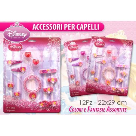 SET 12 PZ ACCESSORI  PRINCESS