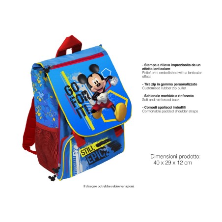 MOCHILA EXTENSIBLE PREMIUM 40 CM