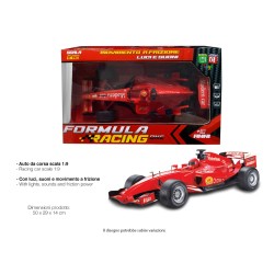 MACCHINA F1 SCALA 1:9 LUCI...