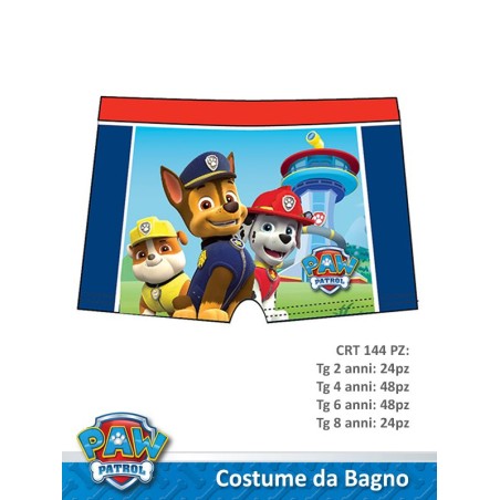 COSTUME MARE BIMBO PAW PATROL