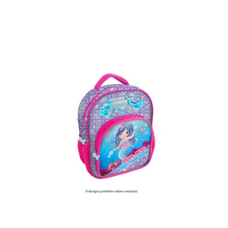 MOCHILA DE 30CM CON BOLSILLO DELUXE