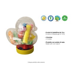 PLASTILINA 120 GR ENVASE DE...