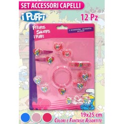 SET 12 PCS ACCESORIOS PITUFOS