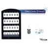 PENDIENTES C/RHINESTONES CHESS ESP 12 PC