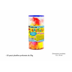 PLASTILINA 25 PCS 500GR...