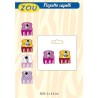 PINZE 2 PZ SIZE 3 ZEBRA ZOU