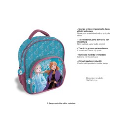 ZAINO 30CM CON TASCA DELUXE