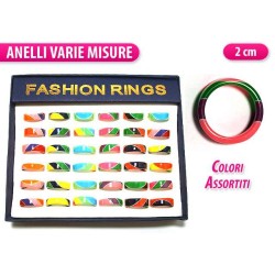 ANELLO FASCIA COLORATA BOX...