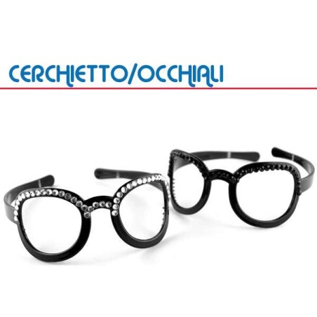 GLASS FERMAGLI CERCHIO BLACK