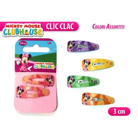 CLIC CLAC MINNIE 1 COPPIA 3"        NS