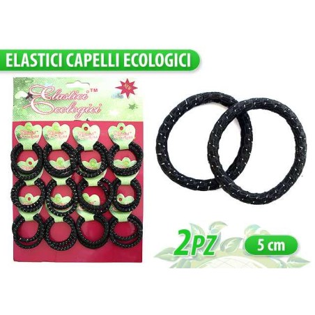 KOLA ELASTIK EKOLOGJIK. NERO 2PCS NS