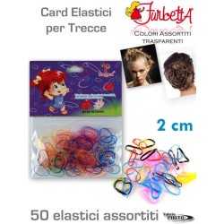 ELASTICI TRECCINA COLORI...