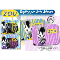 ADHESIVE SUNSHADES ZEBRA ZOU