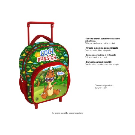 ZAINO TROLLEY DIGIT PREMIUM 30 CM