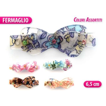 FERMAGLIO MATIC STRASS FIOCCO