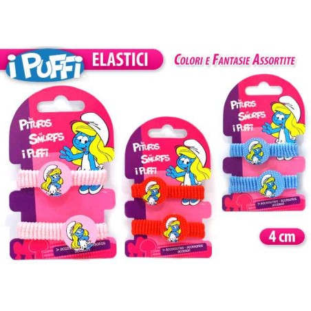 CLIP DE COLA CIRCULAR 2PCS. PITUFOS PU59