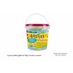 PLASTILINA SECCHIELLO 500GR...