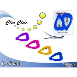 CLIC CLAC COPPIA CUORE CM 7 COLORI ASS 