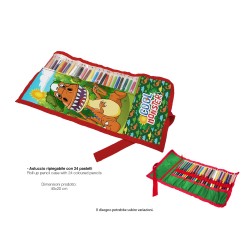 ROLL CASE C/24 CRAYONS