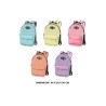 BACKPACK ROUND PASTEL COLORS ASS.