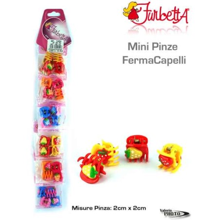 MINI ALICATES DE COLORES PCS. 4 C/ FRESA