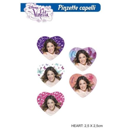 ΜΊΝΙ ΠΈΝΣες 4 PCS ΒΙΟΛΕΤΊ ΚΑΡΔΙΆ XX0062